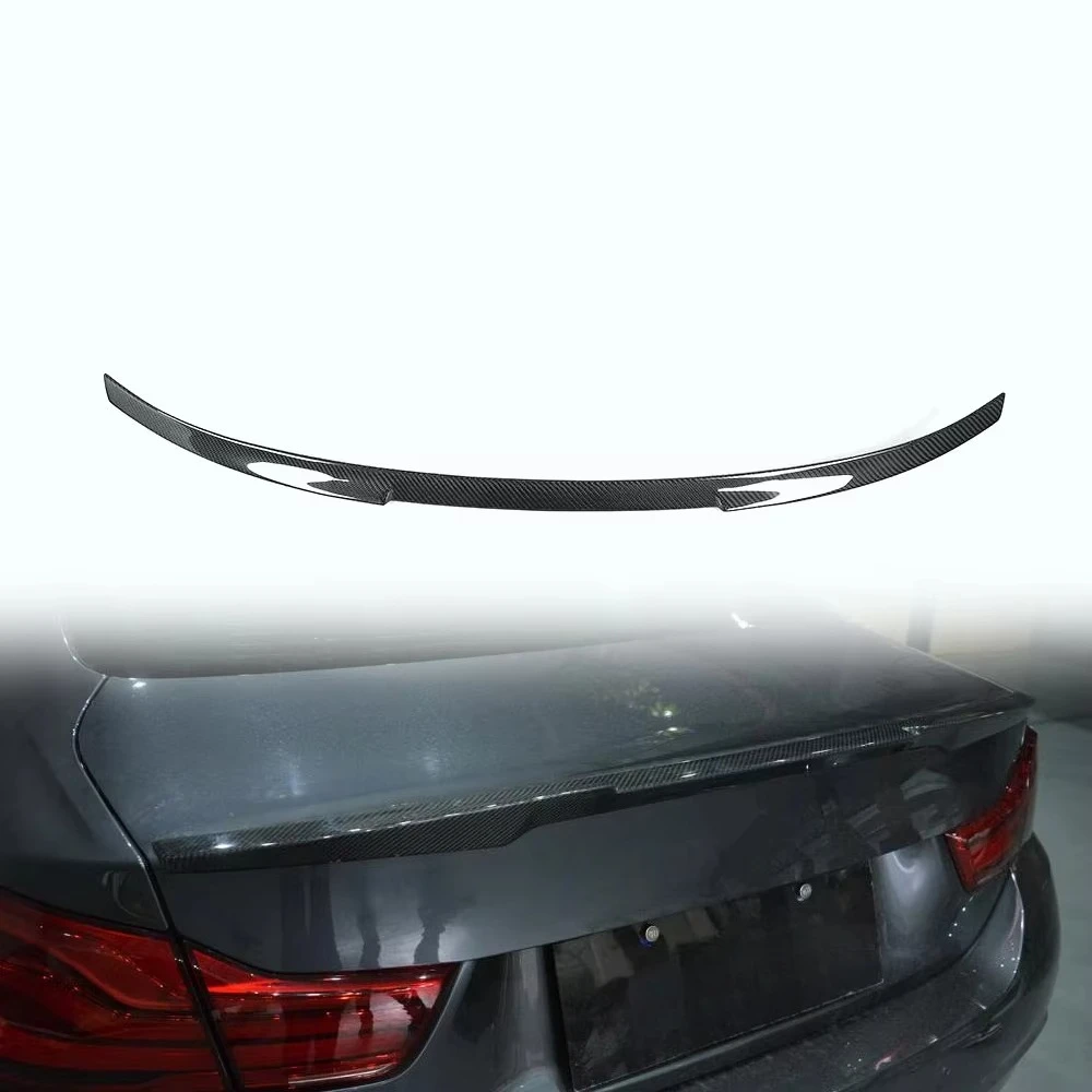 

P Style M4 428i Carbon Fiber Rear Trunk Spoiler Lip for F32 428i 435i Coupe 2014-2015custom