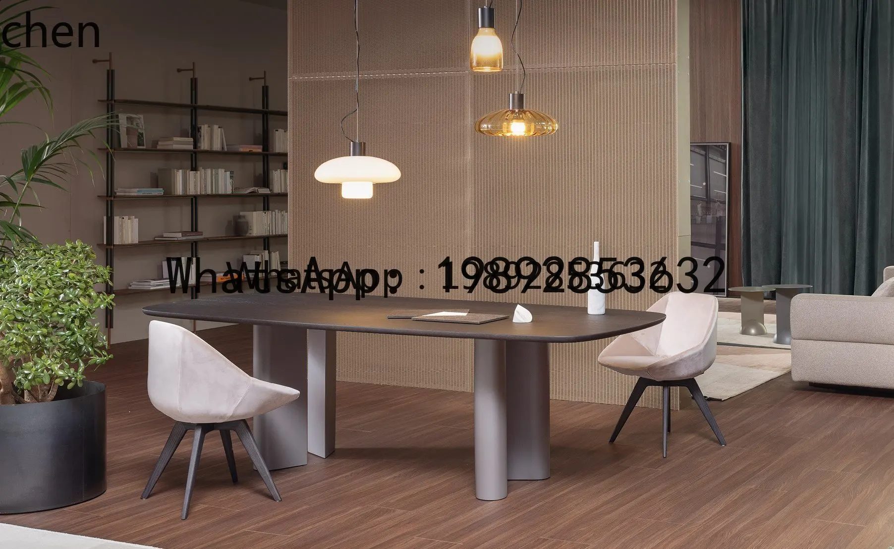 

X4 Dining Table Conference Table Office Negotiation Table Workbench Memphis Desk