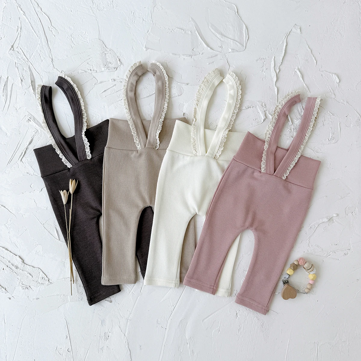 

Autumn New Cute Newborn Baby Girls Pants Infant Suspender Stripe Elastic Overalls Comfortable Soft Baby Clothes Newborn Items