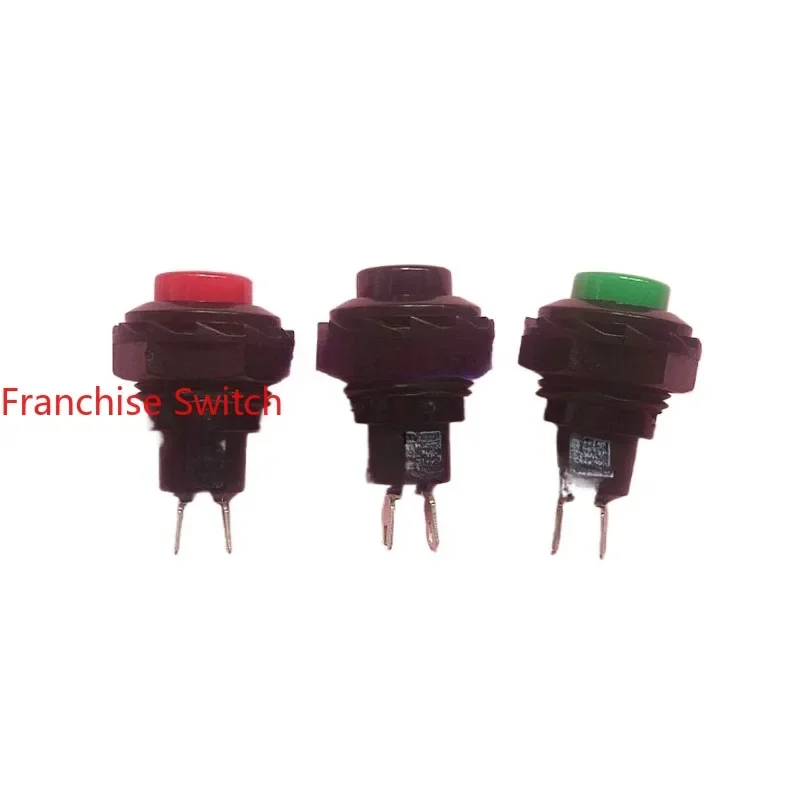 

10PCS 12MM hole electronic switch button reset R13-502A normally open and closed
