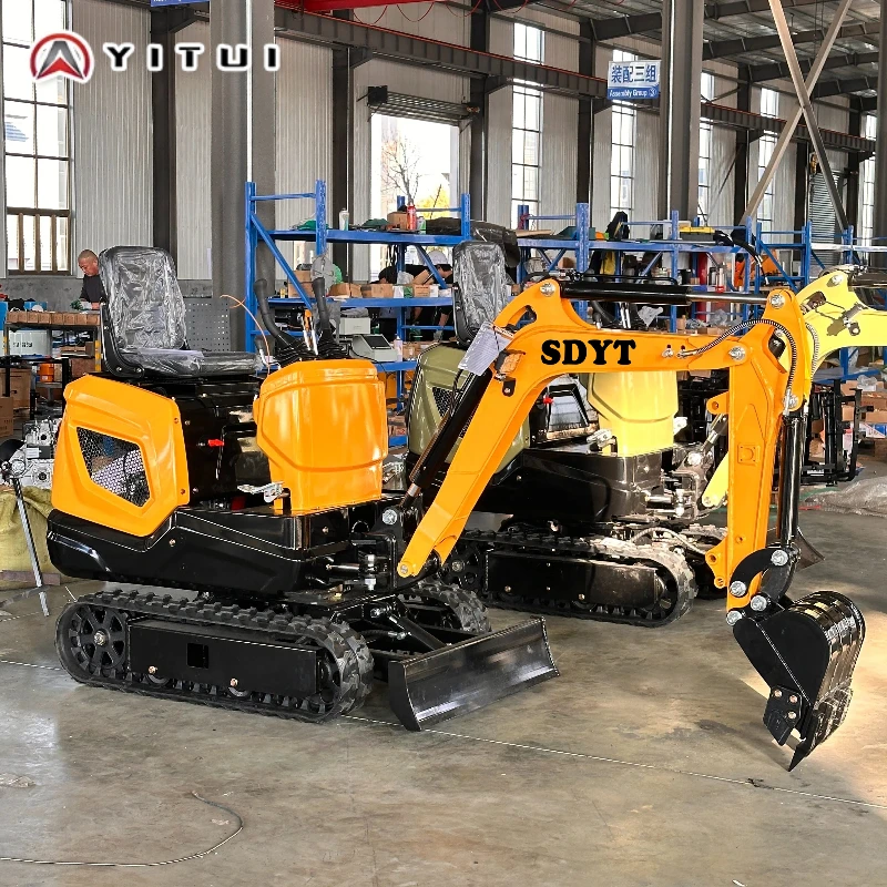 

1.8 Ton Small Mini Digger - High Quality Ce Certified Excavator For Pruning Garden Personal Use Customized Mini Excavators
