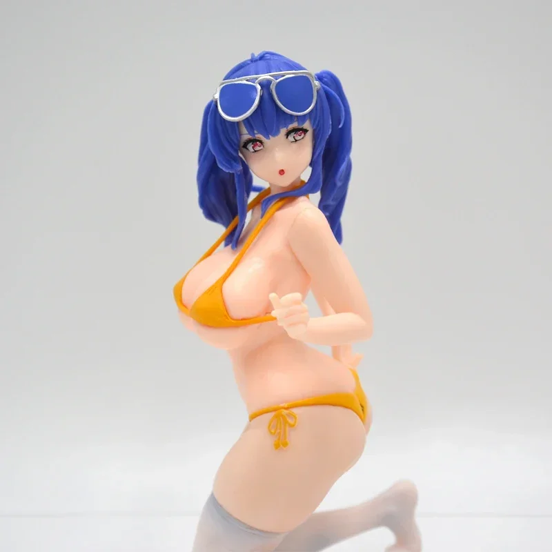 15cm Azur Lane Pola Anime Girl Figure Pola Seaside Coincidence Ver Action Figure Chapayev Figurine Adult Collectible Model Toys