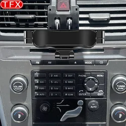 For Volvo XC60 2009-2017 Car Styling Mobile Phone Holder Air Vent Mount Gravity Bracket Stand Auto Modified Accessories