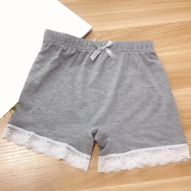 New Summer Thin Girls Solid Shorts