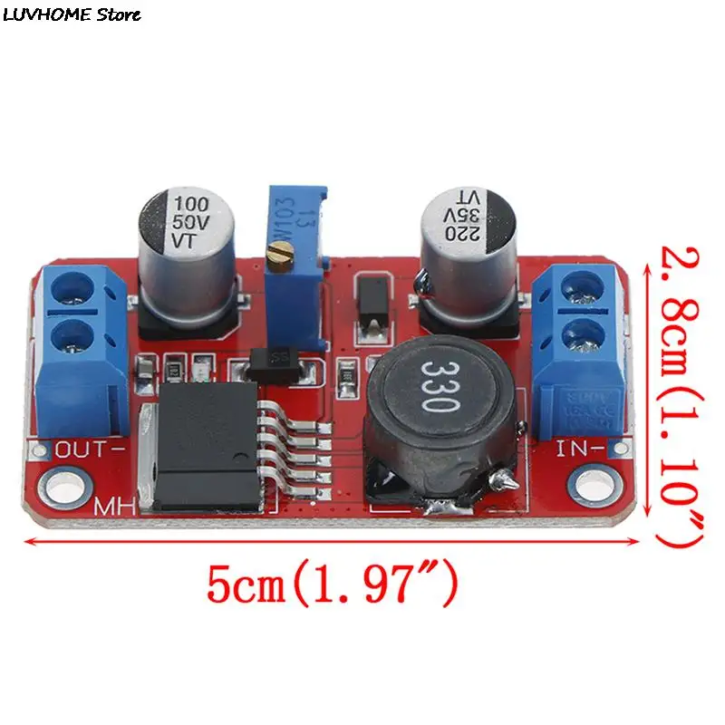 New 5A DC-DC Step Up Power Module Boost Volt Converter 3.3V-35V To 5V 6V 9V 12V 24V