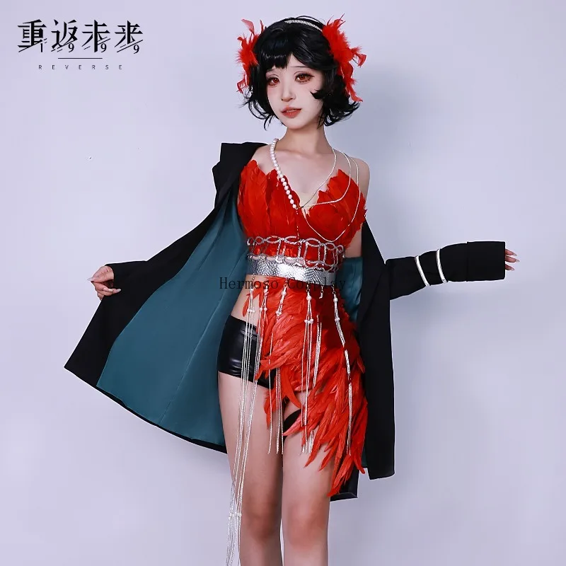 

Game Schneider Cosplay Costume Game Reverse: 1999 Costume Schneider Dress Coat Uniform Wig Suit Party Play Role Outfit for Women