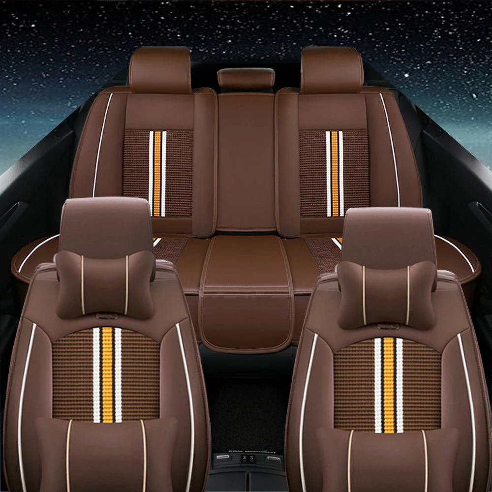 

Car Seat Cover For 98% Models Front Rear Seat Auto Cushion All Season Protection Car Accessories
