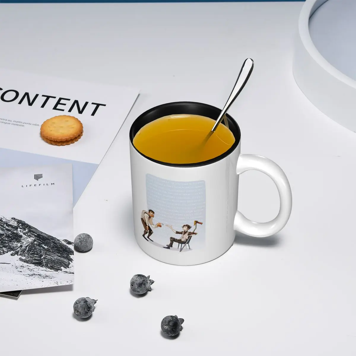 A List Mug Funny Ceramic Coffee Cups Tea Mugs Milk Cup Drinkware Gift for Woman Man
