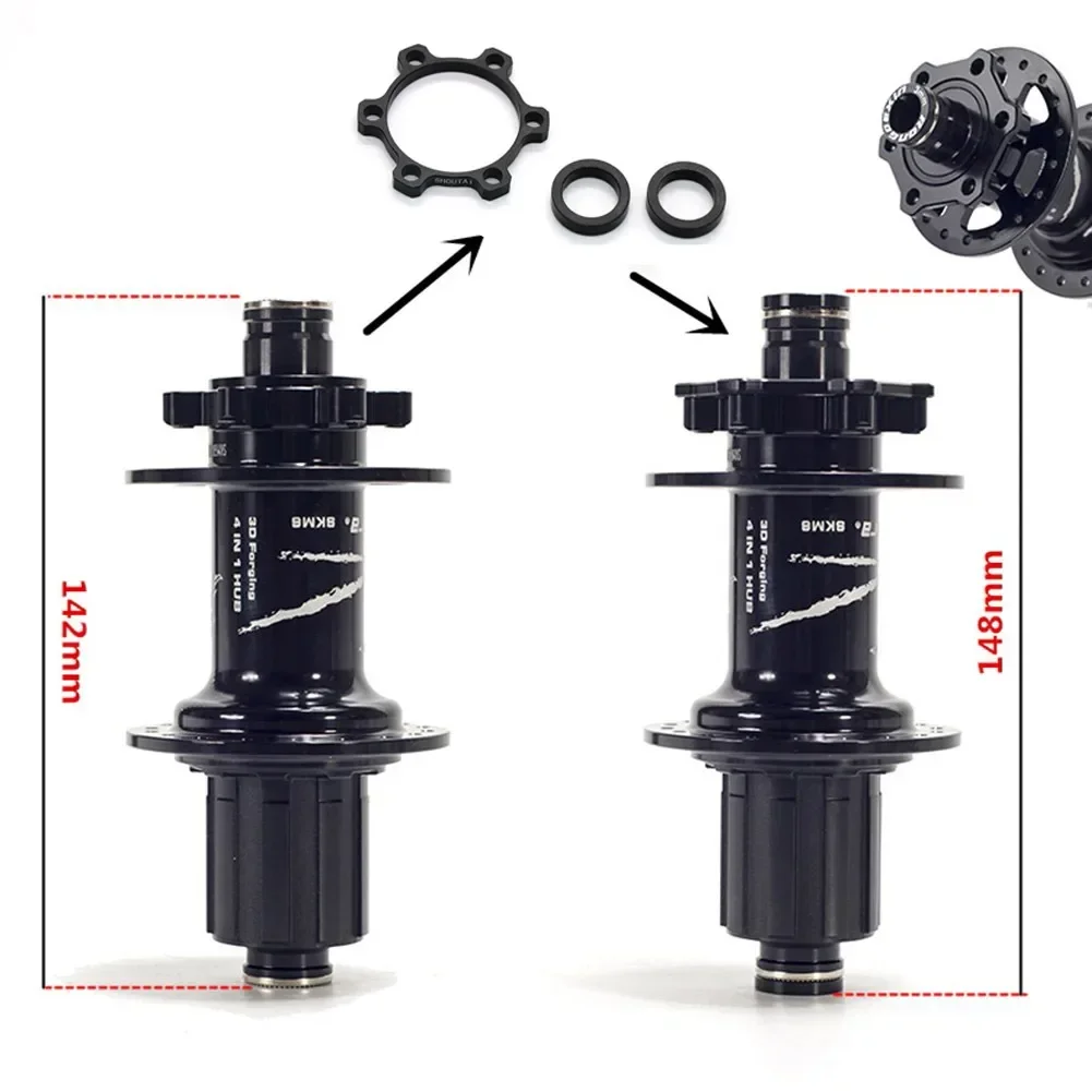 Bicycle Boost Hub Adapter 15x100mm To 110mm 12x142mm To 148mm Boost Hub Adapter Set Conversion Kit Bicycle Accessories