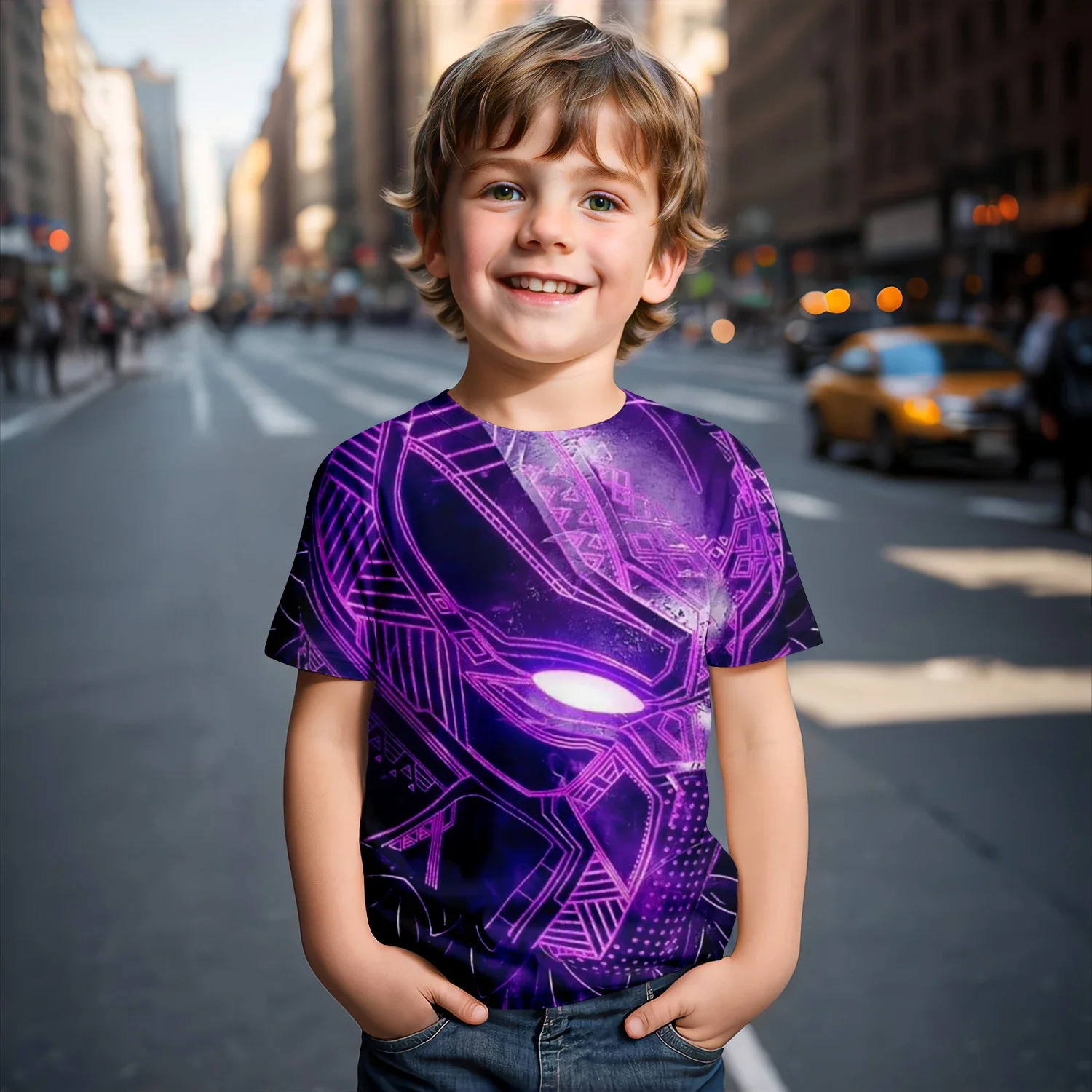 

Летняя детская футболка с 3D мультяшным принтом «Мстители», «Железный человек», крутая модная одежда с короткими рукавами для мальчиков, вечерние «Человек-паук»