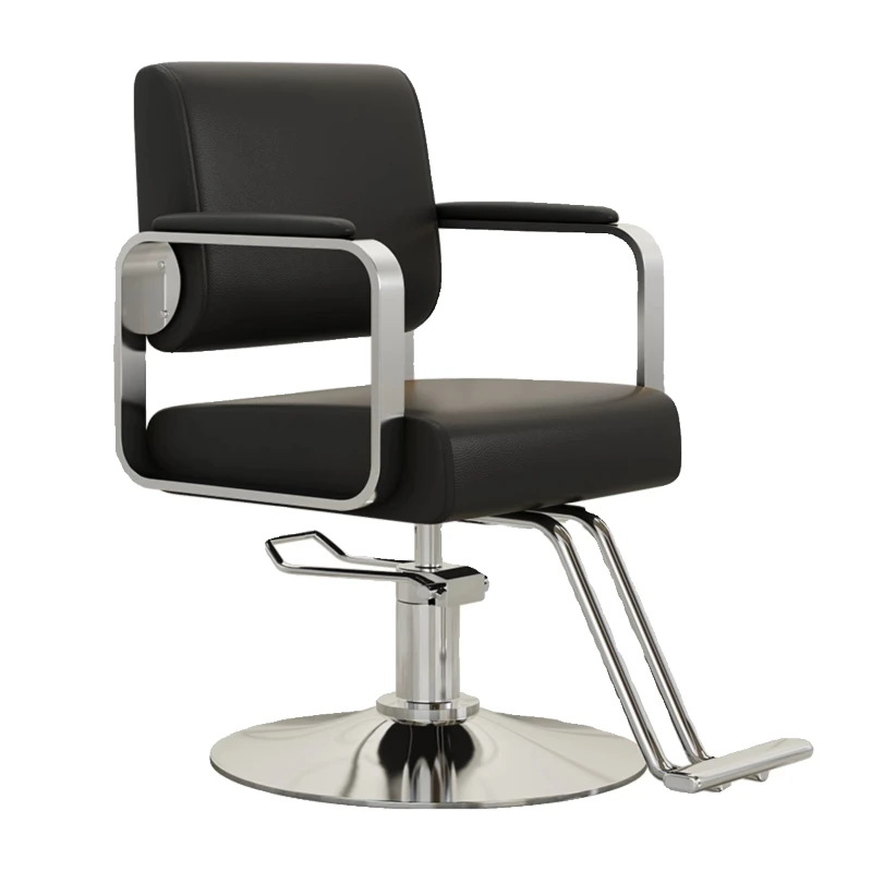 

Luxury Design Barber Chair Modern Simple Hair Salon Equipment Chair Beauty Sillas Drehstuhl Friseurstuhl Salon Furniture