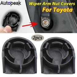 2X Front Windscreen Wiper Arm Nut Cap Bolt Cover For Toyota Corolla E150 E160 Verso Yaris Auris OE# 8529213010 Car Accessories