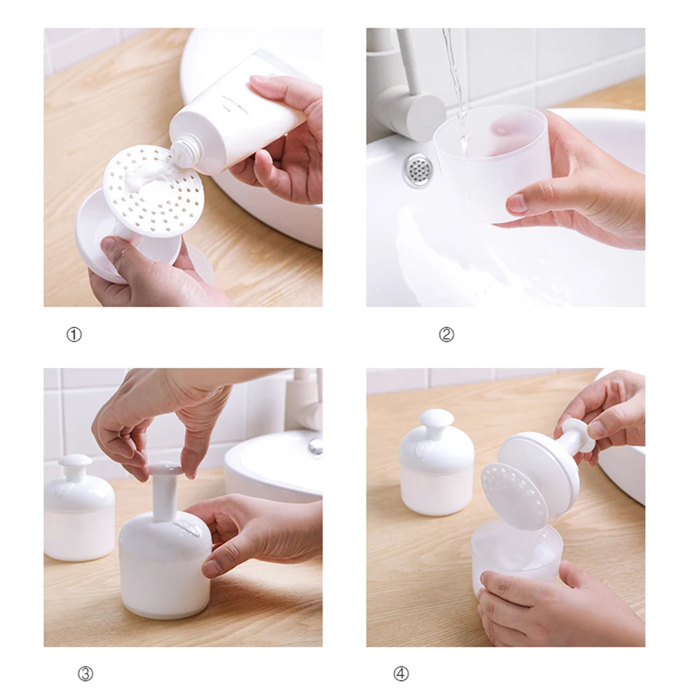 

Portable Foaming Cup Maker Cleaning Tool Advanced PP Material Eco Friendly Strong Suitable For Facial Cleanser Shampoo Shower