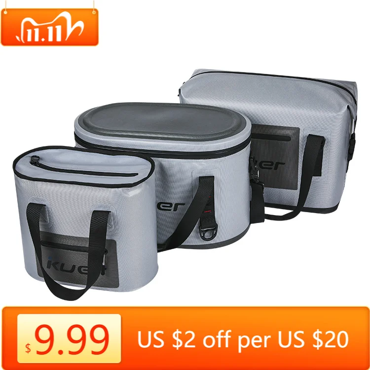 12‑Can Soft Cooler Box Insulated Thermal Bag Keep Cold & Warm For 3+ Days Outdoor Picnic Camping