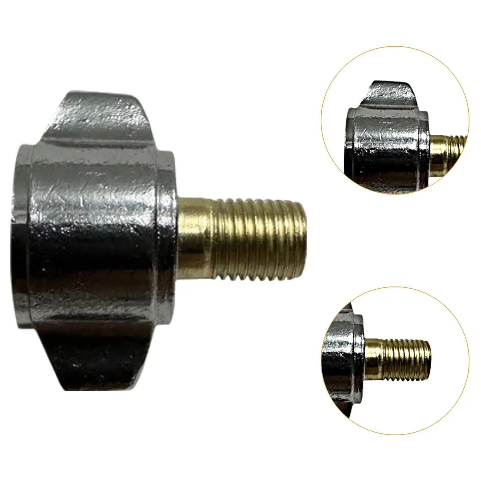 مرفق محول كأس الرش سهل التركيب، تركيب معدني عملي ودقيق، ملحق بخاخ الطلاء، موصل كوب الطلاء #5