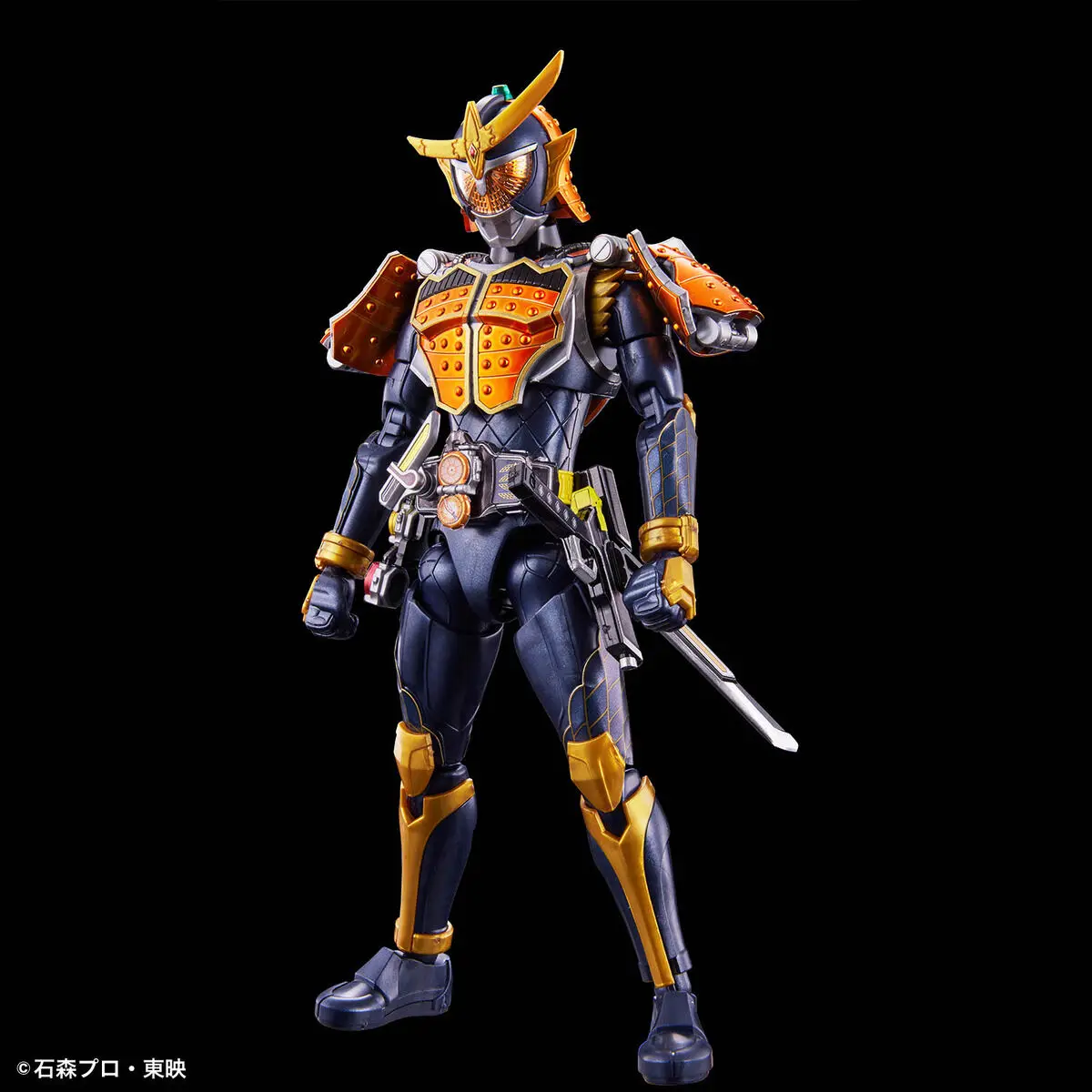 

Фигурка Bandai-rise Standard Kamen Rider Armoury, оранжевая армированная модель 6 дюймов, подвижная рука, настольное украшение