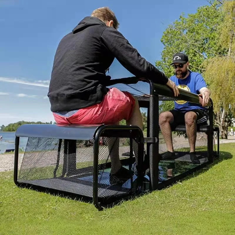 Riteng nouveau sous-soccer deux personnes jouent au jeu de football meilleure table de sub-soccer pour la maison