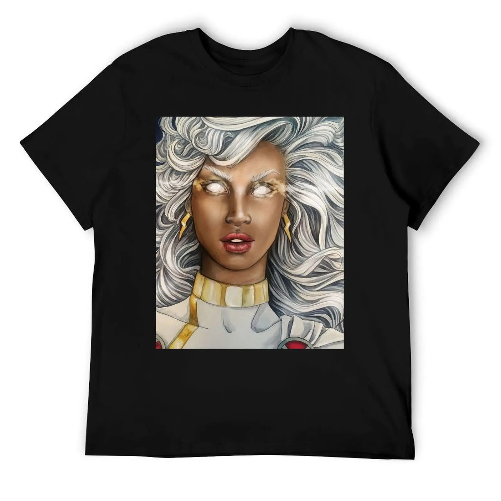 

Футболка Ororo is the Storm, мужская простая мужская футболка, хлопковые футболки, футболка из 100% хлопка