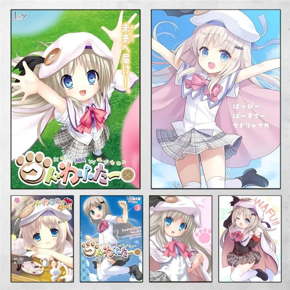 1pc Game Kud Wafter Poster Sticker Print Waterproof Wall Art For Living Room Bedroom Home Decor