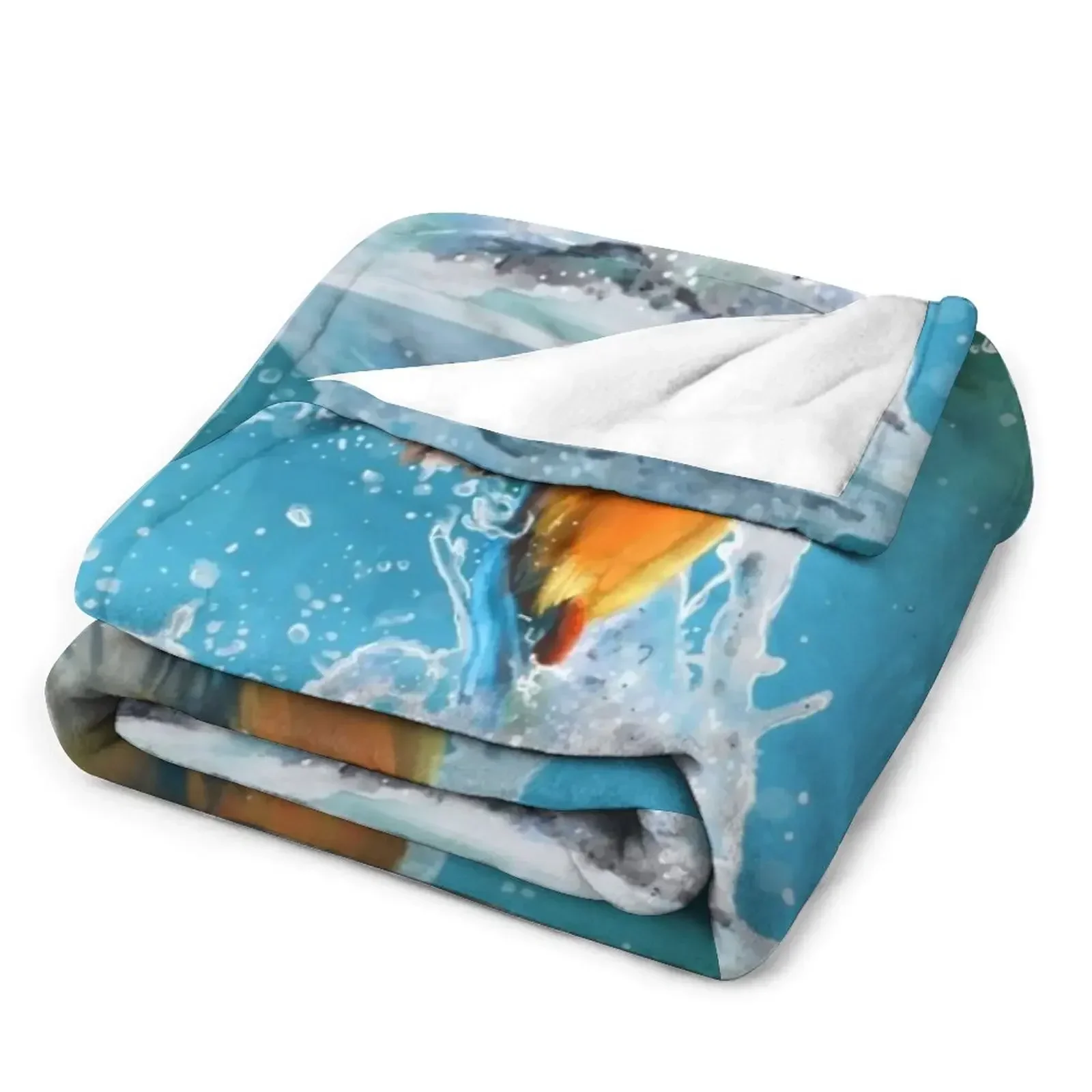 kingfisher Throw Blanket Bed linens blankets and throws Blankets