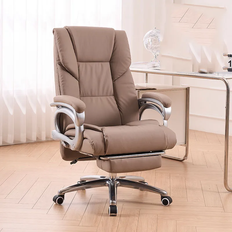 

Leather Comfy Office Chair Gaming Executive Rolling Design Comfortable Work Computer Chair Study Cadeira Gamer Luxury Furniture