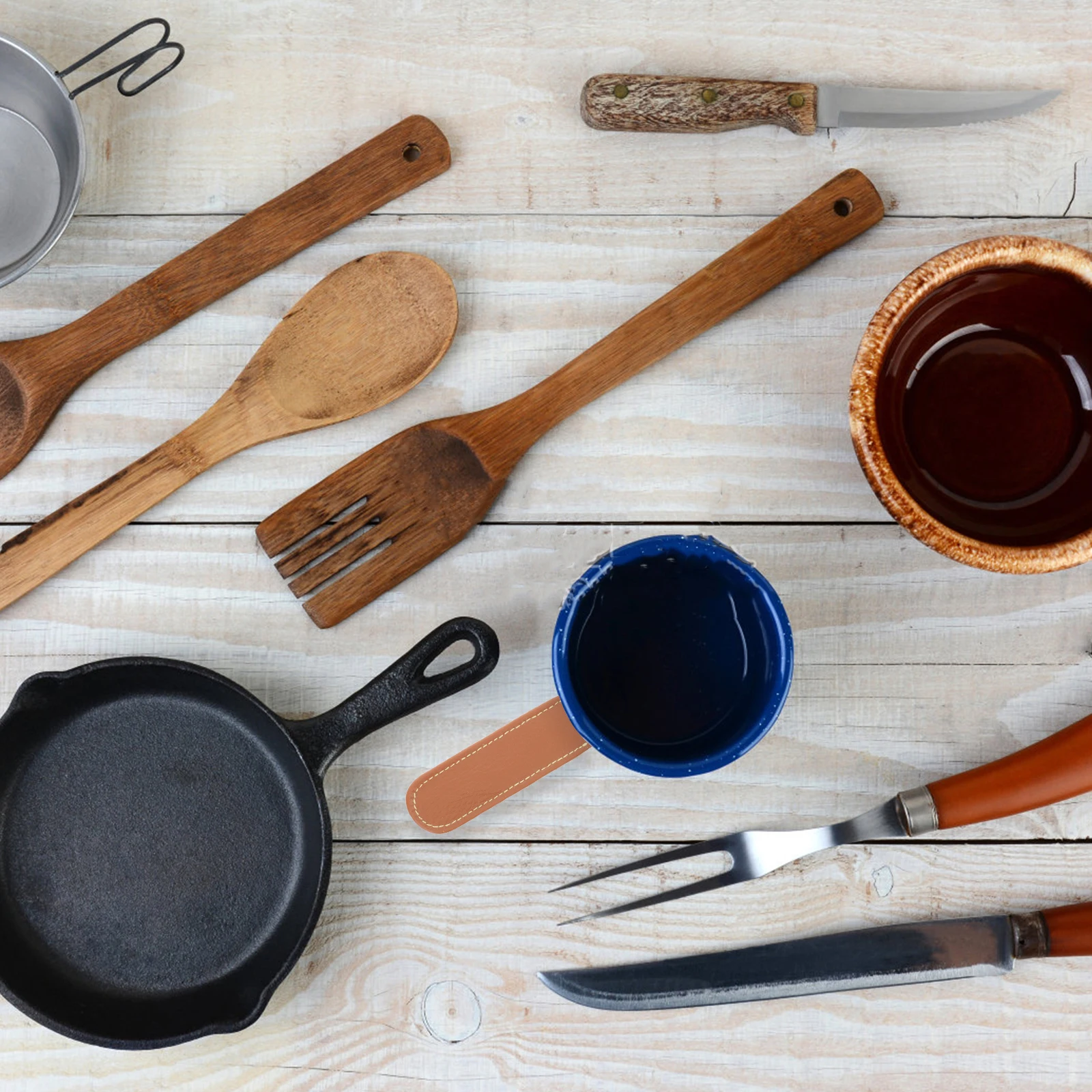 

Anti-scalding Handgrip Cover Camping Cool Accessories Gear Handle for Bowls Reusable Covers Bread Proofing