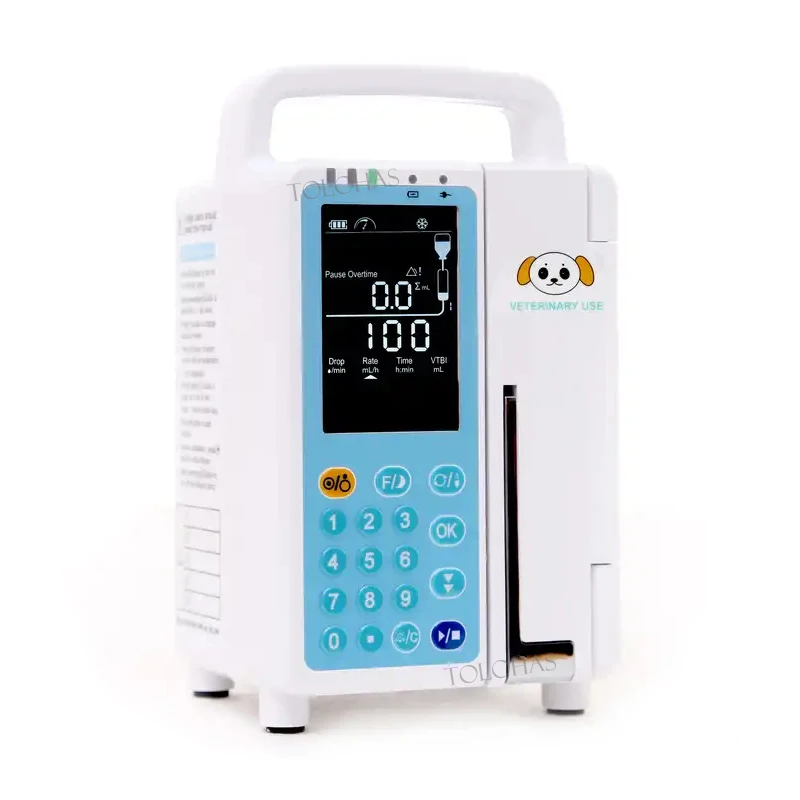 LHWIPA112V Electric Infusion Pump Price Medical VET Single Channel ICU Portable Pet  