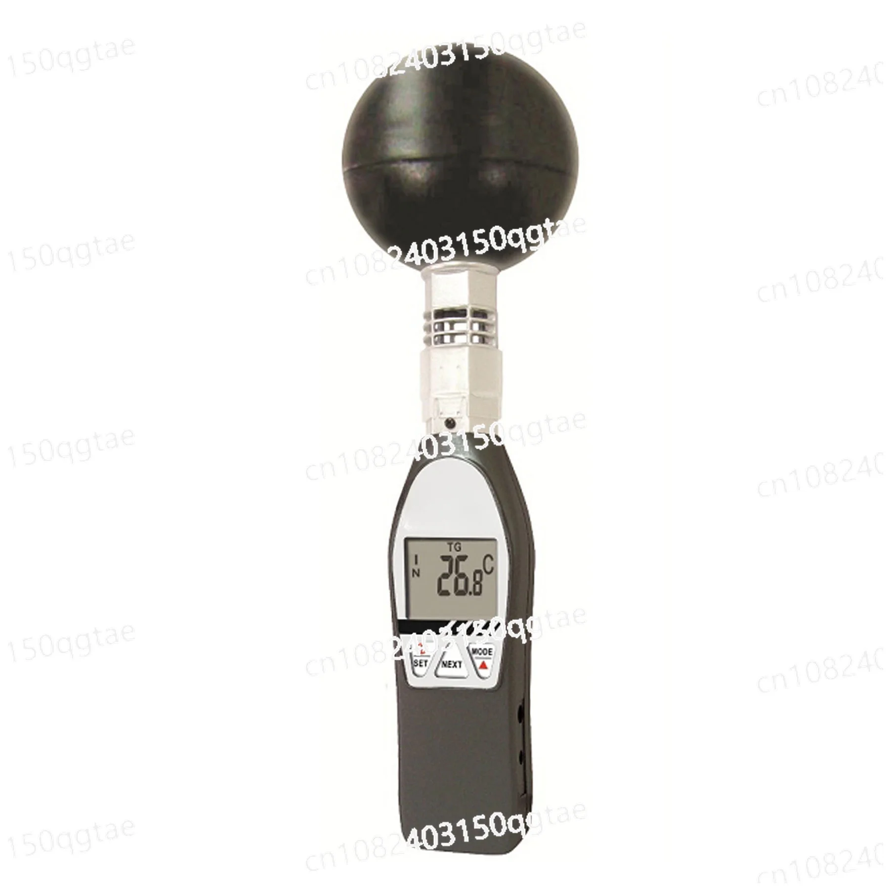 

Portable Wet Bulb Globe Temperature Heat Stress Monitor with 75 Mm Black Ball WBGT Monitor