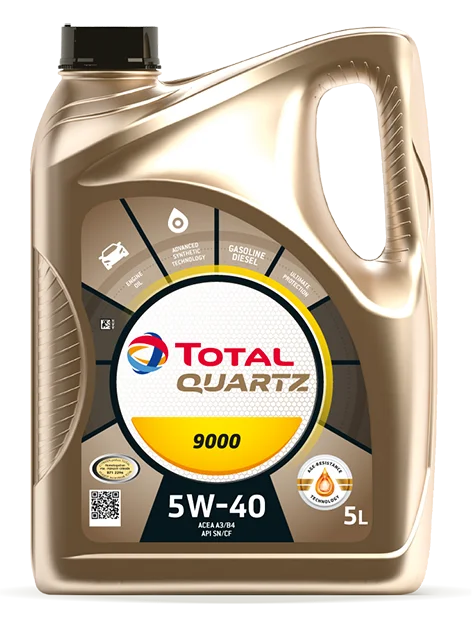 Engine oil Total Quartz 9000 5W40 5L-Advanced Protection