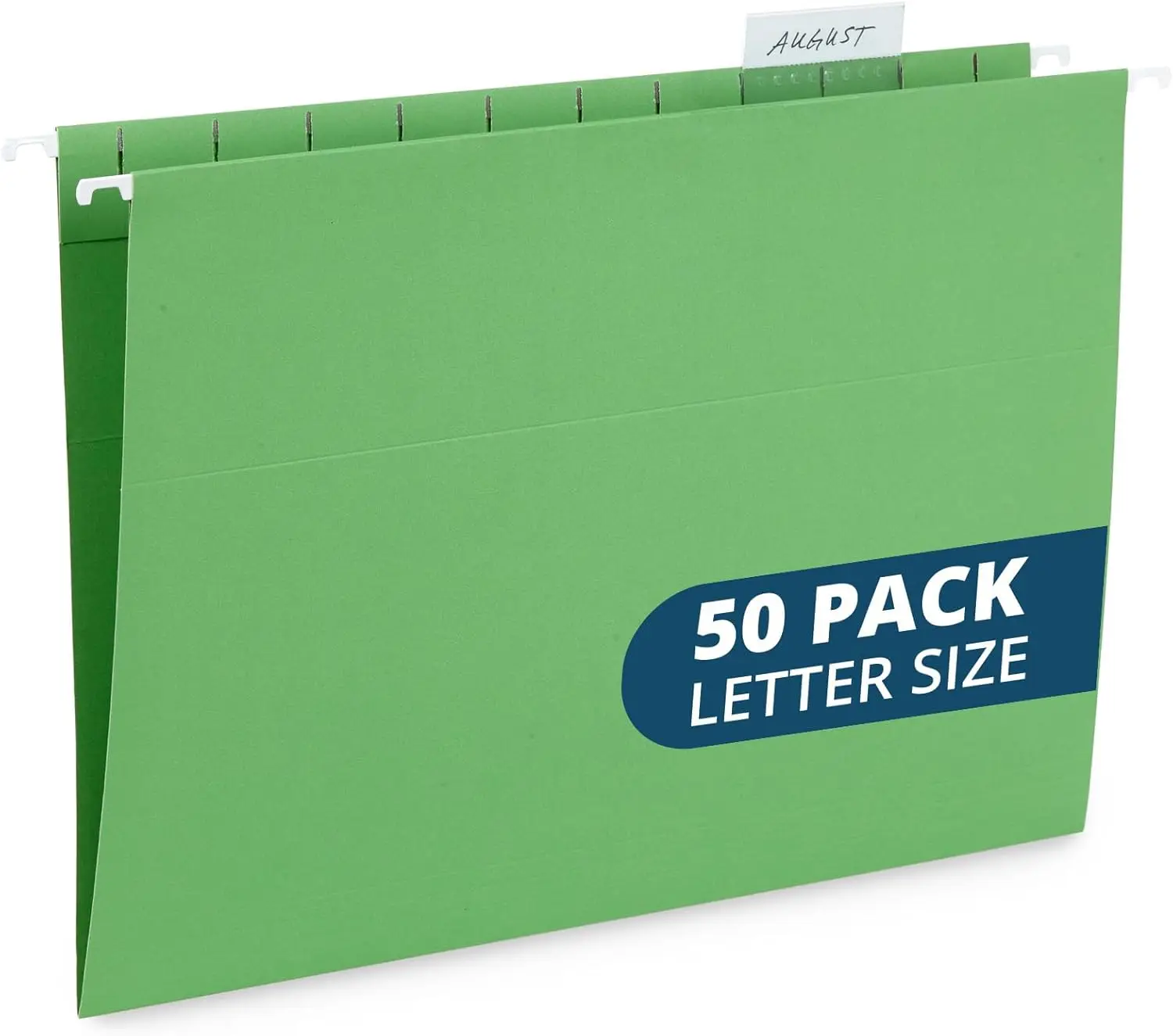 

Папки для подвесных файлов Blue Summit, формат Letter, зеленые, отлично подходят для организации и удобного хранения документов, 50 штук в коробке