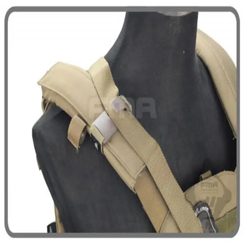 FMA Airsoft Tactical Fixed Anchor Hook, Shoulder Mount Clip, Molle Chest Rig, Sling Vest Accessory, TB1011