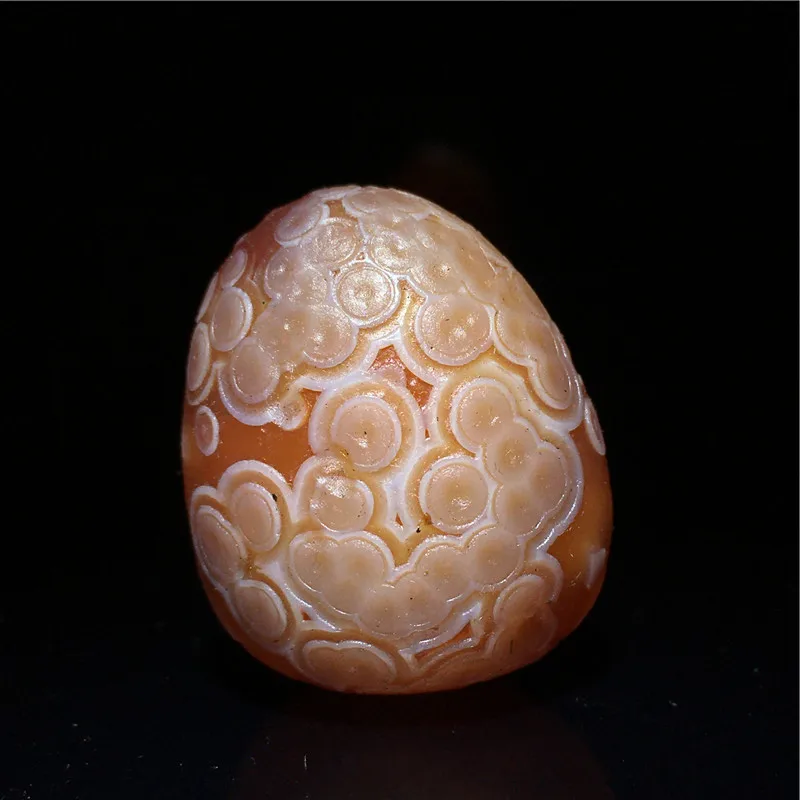 Natural Crystal Alxa Eye Stone Agate Texture Clear Spruce Texture Transparent Retail Rare As Expensive Beads for Jewelry Making