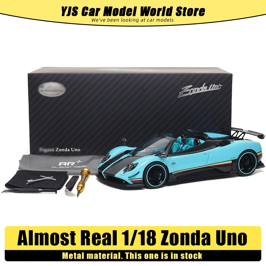 Almost Real diecast model 1/18 scale Pagani Zonda Uno  static ornament Holiday gift collection
