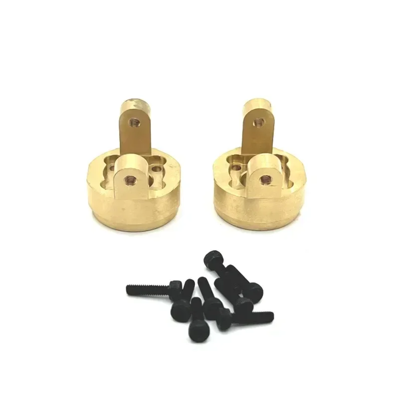 Brass Portal Axle Gear Housing Counterweight For MJX H8H YK4102-3-4-6 4082 RC Car Upgrade Parts - Image 3