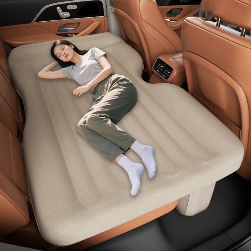 

Car Travel Bed Automatic Air Mattress Sleeping Pad Inflatable BackSeat Bed Outdoor Cushions Camping Sofa Bed Accessories for Car