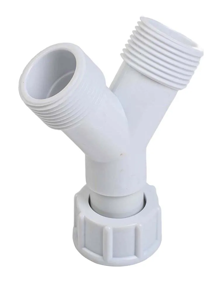 Y Splitter Joiner Dual Inlet Y Tee Connector Adapter For Washing Machines Maximize Water Connection Flexibility