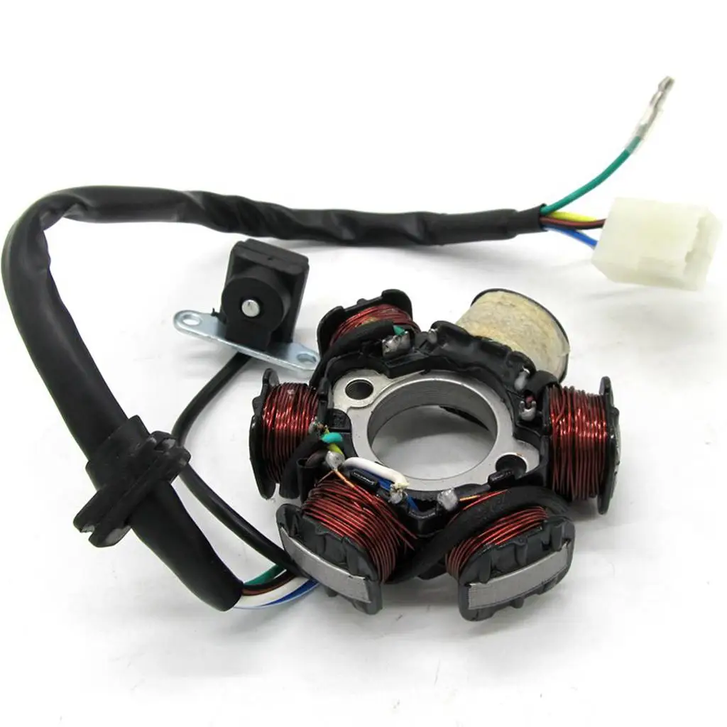 

40mm Magneto Coil Engine Piece Motorcycle Ignition Replacement for 4 Stroke Scooter Go Kart Dirt Bike