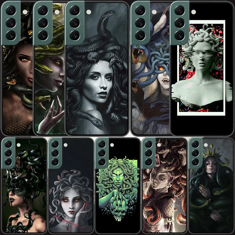 Medusa in ancient Greek mythology Phone Case For Samsung Galaxy A12 A22 A32 A42 A52 A72 A54 A34 A24 A14 A73 A53 A33 A23 A13 5G F