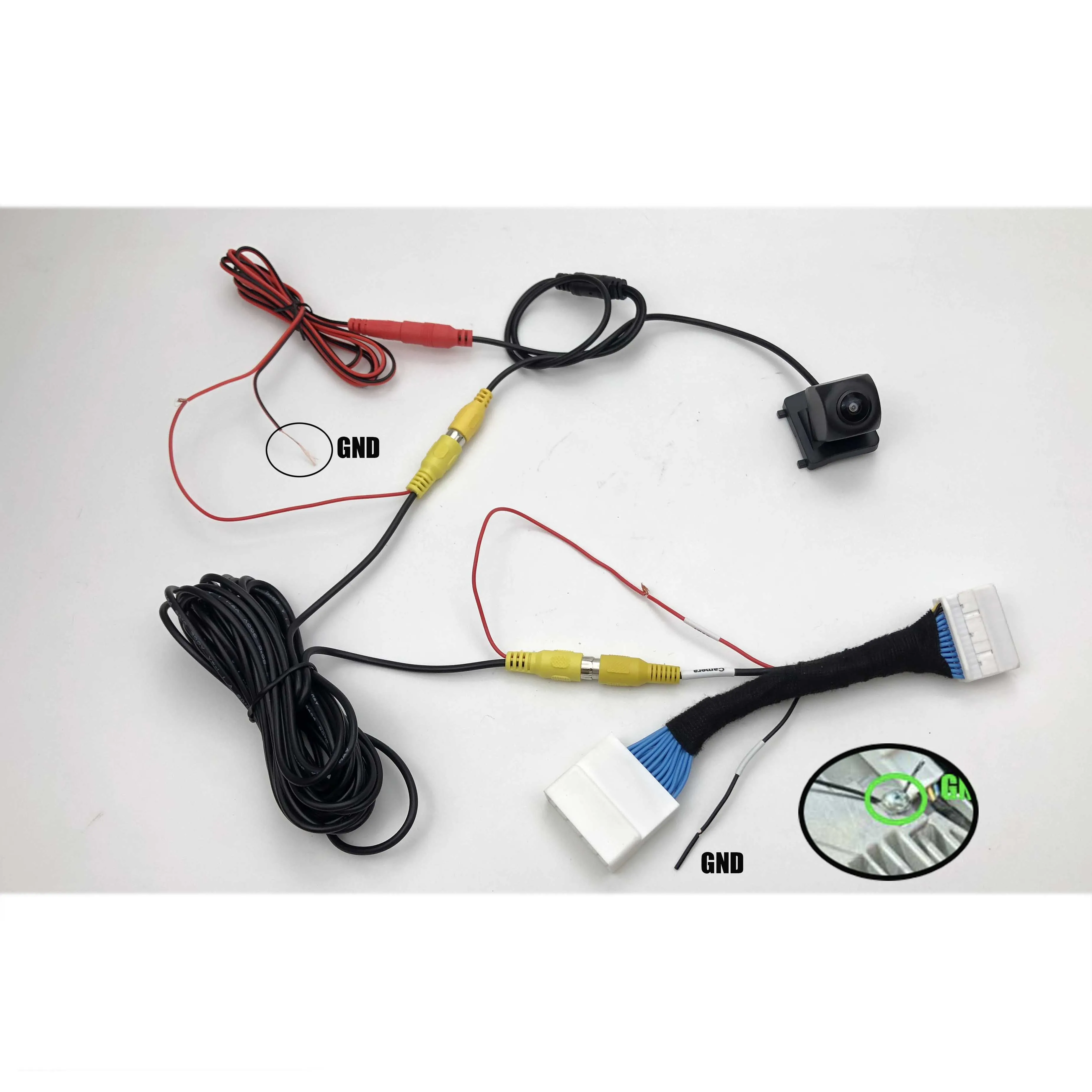 JIAYITIAN-kit de cable adaptador para Mazda 6 Atenza Mazda 6 GJ GL 2013 ~ 2022, Monitor OEM/HD CCD, cámara de visión trasera automática