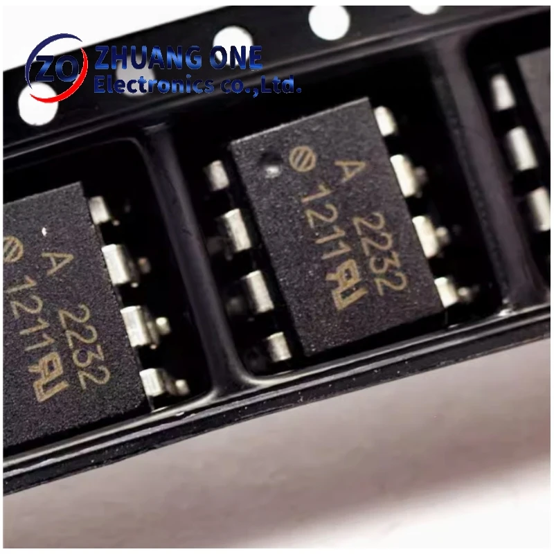 新品オリジナルパッケージa2232、HCPL-2232-500Eパッチ、sop8、10個/ロット