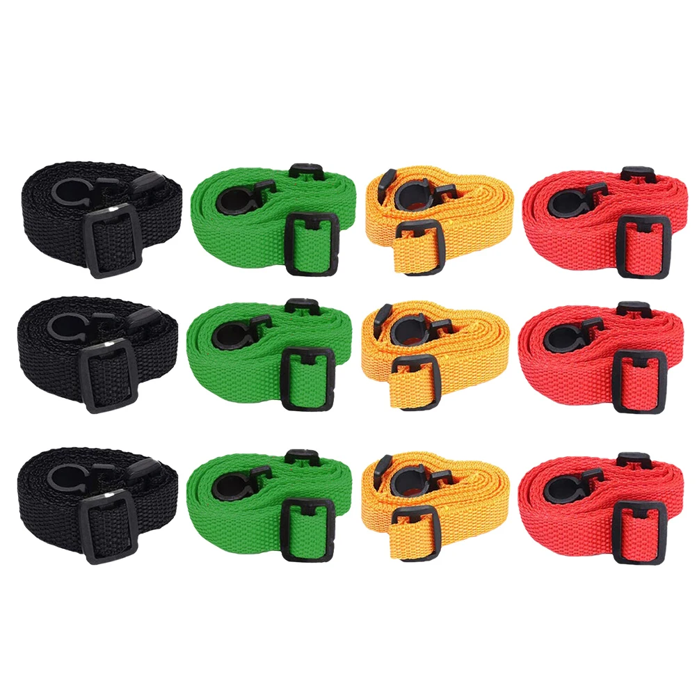 

12 Pcs Ukulele Shoulder Strap Guitar Kids Straps Buckle Musical Instrument Accessories Nylon Style Universal with Belt