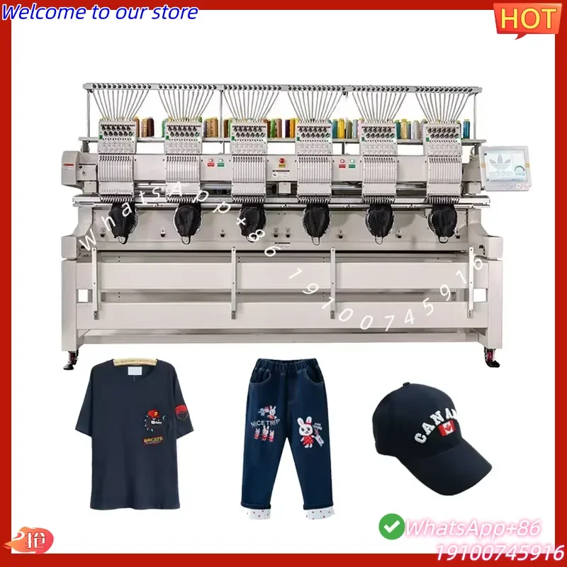 2026Hot Elna Zhao Fuda Yiboda Jinyu Zari Royal Mb-4s 6 Head 12 15 Four Embroidery Machine Liberty Melco Amaya Turkey