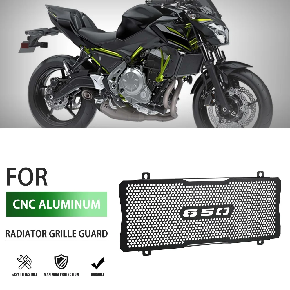 

FOR KAWASAKI Ninja 650 Tourer Urban Z650 Z650RS 2017-2024 Motorcycle Accessories Radiator Grille Guard Grill Protection Cover