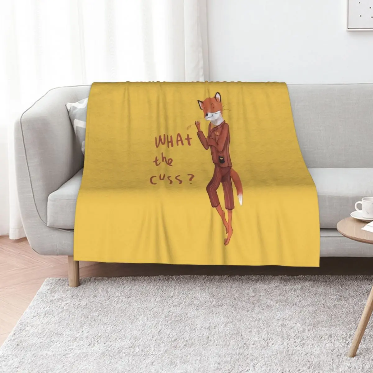 Fantastic Mr Fox Throw Blanket heavy to sleep Beach Extra Large Throw Soft Beds Comforter Heavy Blankets
