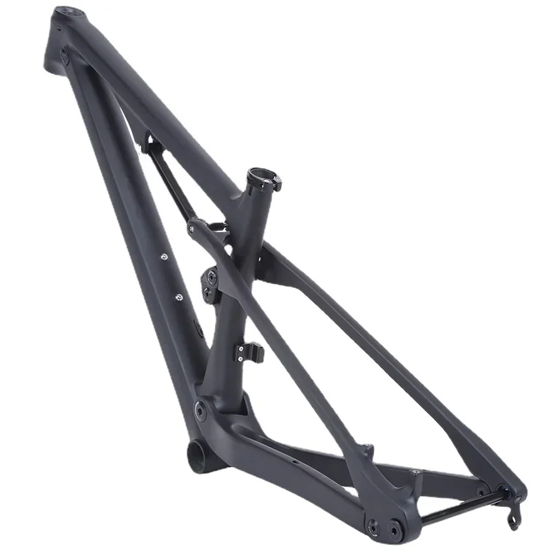 

Bicycle Frame Carbon Fiber 27.5/29 Inch Soft Tail Shock Absorber off-Road XC Mountain Bike Frame