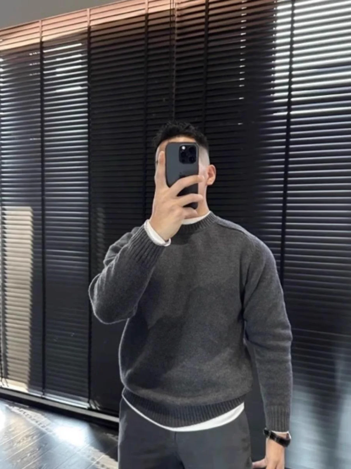 

Men's Long Sve Knitted Sweater Comfortable Soft Casual Basic Color Autumn Winter Faionable Simple Sle Youthful