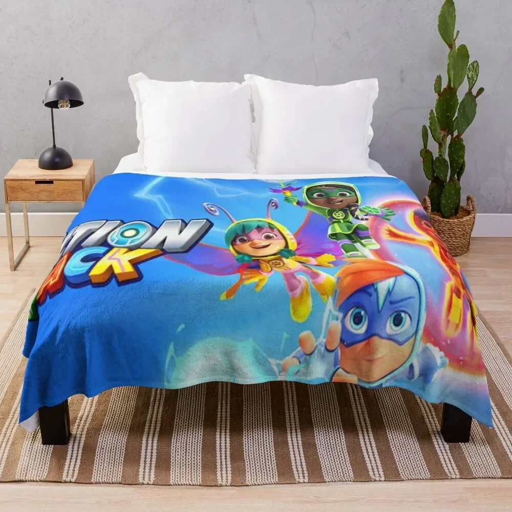

Action Pack Funny Gift For Fans action packed movies Throw Blanket Single Blankets For Bed Designers Blankets