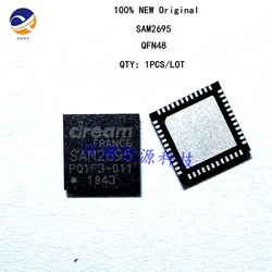 1PCS/LOT  SAM2695  QFN48   Low-power DSP  Sound System IC Chip   Best Quality in Stock 100% NEW and Original