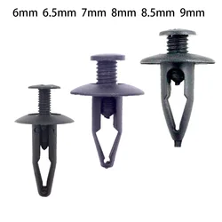 20Pcs Car Expansion Clamp Fits Push in 6mm 6.5mm 7mm 8mm 8.5mm 9mm Hole Panel Trim Retainer Clips Fastener