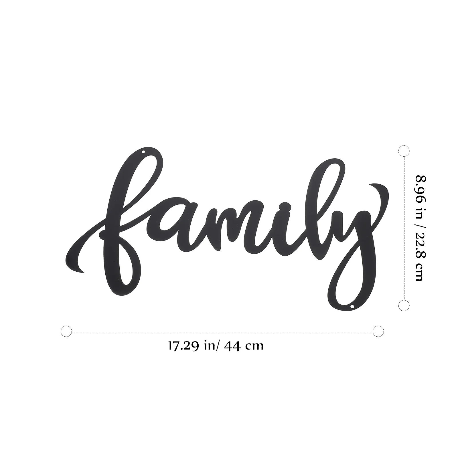 

Iron Letter Pendant Signs for Home Decor Wall Letters Ornament Hanging Decorative